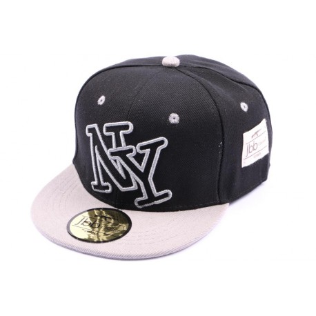 Casquette Snapback Enfant NY Noire Grise jusqu'à 8ans ANCIENNES COLLECTIONS divers