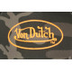 Casquette Von Dutch Camouflage Gris Patch Orange Custom Baseball Cam CASQUETTES VON DUTCH