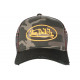 Casquette Von Dutch Camouflage Gris Patch Orange Custom Baseball Cam CASQUETTES VON DUTCH