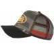 Casquette Von Dutch Camouflage Gris Patch Orange Custom Baseball Cam CASQUETTES VON DUTCH