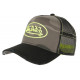 Casquette Von Dutch Camouflage Gris Patch Jaune Fluo Custom Baseball Cam CASQUETTES VON DUTCH