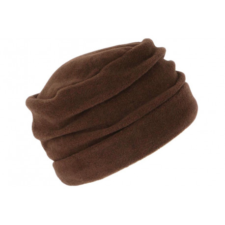 Bonnet Beret Femme Marron Toque Polaire Déperlante Hiver Ylsa ANCIENNES COLLECTIONS divers