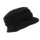 Beret Bonnet Femme Noir Chapeau Polaire Déperlante Classe Hiver Lylya CHAPEAUX Léon montane