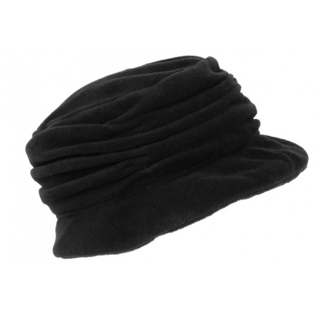 Beret Bonnet Femme Noir Chapeau Polaire Déperlante Classe Hiver Lylya CHAPEAUX Léon montane