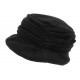 Beret Bonnet Femme Noir Chapeau Polaire Déperlante Classe Hiver Lylya CHAPEAUX Léon montane