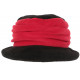 Beret Bonnet Femme Rouge et Noir Chapeau Polaire Déperlante Hiver Lylya CHAPEAUX Léon montane