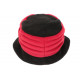 Beret Bonnet Femme Rouge et Noir Chapeau Polaire Déperlante Hiver Lylya CHAPEAUX Léon montane