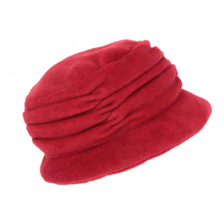 Beret Bonnet Femme Rouge Chapeau Polaire Déperlante Hiver Classe Lylya CHAPEAUX Léon montane