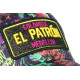 Casquette El Patron Violette et Verte Strass Streetwear Colombia Medellin Baseball CASQUETTES SKR