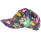 Casquette El Patron Violette et Verte Strass Streetwear Colombia Medellin Baseball CASQUETTES SKR