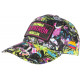 Casquette El Patron Noire et Violette Strass Streetwear Colombia Medellin Baseball CASQUETTES SKR