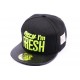 Casquette Snapback Enfant Sorry I'm Fresh jaune fluo noire jusqu'à 8ans ANCIENNES COLLECTIONS divers