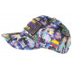 Casquette El Patron Violette et Bleue Strass Streetwear Colombia Medellin Baseball CASQUETTES SKR