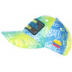 Casquette El Patron Jaune Fluo et Bleue Strass Streetwear Medellin Baseball CASQUETTES SKR