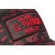 Casquette El Patron Rouge et Noire Strass Streetwear Medellin Baseball CASQUETTES SKR