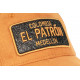 Casquette El Patron Marron Camel Strass Effet Daim Colombia Medellin Baseball CASQUETTES SKR