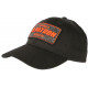 Casquette El Patron Orange et Noire Strass Medellin Colombia Baseball CASQUETTES SKR