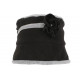 Beret Bonnet Femme Gris et Noir Chapeau Polaire Hiver Monia CHAPEAUX Léon montane