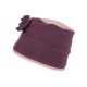 Beret Bonnet Femme Violet Chapeau Polaire Hiver Fantaisie Monia CHAPEAUX Léon montane