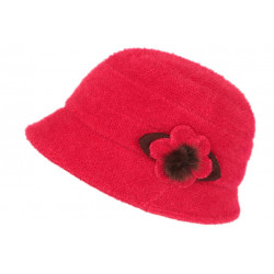 Chapeau Femme Rouge Laine Hiver Classe Chaud Beret Cloche Chacy CHAPEAUX Léon montane