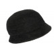 Chapeau Femme Noir en Laine Mode Hiver Chaud Beret Cloche Chacy CHAPEAUX Léon montane