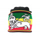 Bonnet Casquette Rasta Noir Lion de Juda Blanc Couronne BONNETS Nyls Création