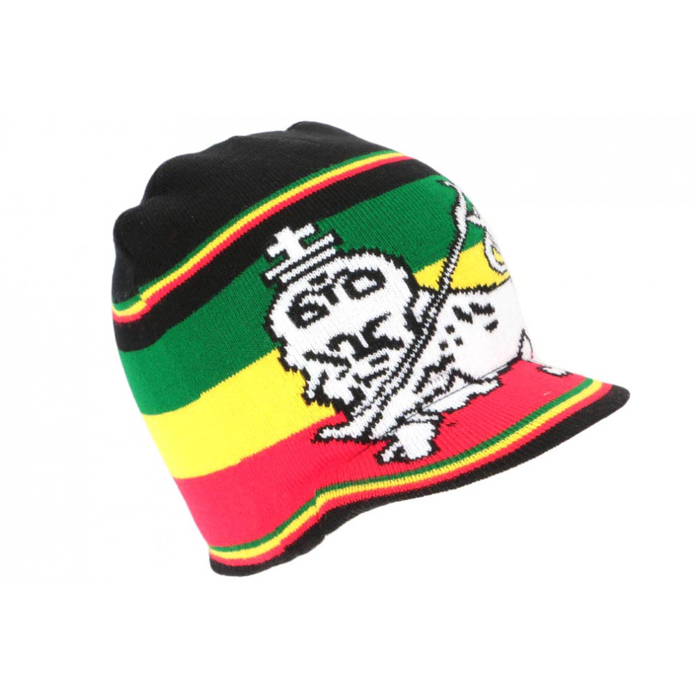 Bonnet Visiere Rasta (Unisex)  Rasta-Lion™ : Magasin Rasta en Ligne