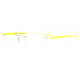 Lunettes de Lecture Fluo Jaunes Fashion Percees Afyx Lunettes Loupes Proloupe