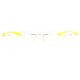 Lunettes de Lecture Fluo Jaunes Fashion Percees Afyx Lunettes Loupes Proloupe