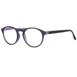 Lunettes Loupe Violettes et Noires Rondes Classes Abey ANCIENNES COLLECTIONS divers