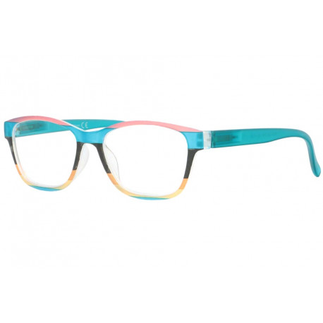 Lunettes de Lecture Bleues et Noires Rectangulaires Fashion Fyzza Lunettes Loupes New Time