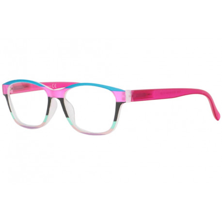 Lunettes de Lecture Roses et Noires Rectangles Fashion Fyzza Lunettes Loupes New Time