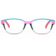 Lunettes de Lecture Roses et Noires Rectangles Fashion Fyzza Lunettes Loupes New Time