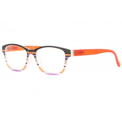 Lunettes de Lecture Oranges et Noires Rectangles Fashion Fyzza Lunettes Loupes New Time