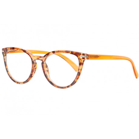 Lunettes de Lecture Oranges Femme Ecailles Papillon Classe Cety Lunettes Loupes New Time