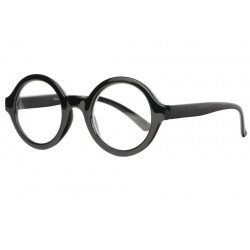 Grandes Lunettes de Lecture Rondes Noires Design Fashion Giny Lunettes Loupes New Time