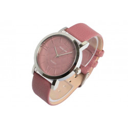 Grosse Montre Rose et Argent Originale et Classe Gaika Montre Michael John