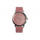 Grosse Montre Rose et Argent Originale et Classe Gaika Montre Michael John