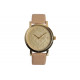 Grosse Montre Beige et Doree Tendance et Fashion Gaika Montre Michael John