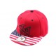 Casquette Snapback NY Rouge avec drapeau Us enfant à partir de 8 ans ANCIENNES COLLECTIONS divers