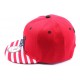 Casquette Snapback NY Rouge avec drapeau Us enfant à partir de 8 ans ANCIENNES COLLECTIONS divers