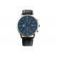 Montre Chronographe Cuir Noir Tendance avec Dateur Pyonos Montre Michael John