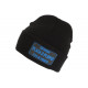 Bonnet Plata O Plomo Bleu et Noir Streetwear Colombia Patch Reflechissant BONNETS Hip Hop Honour