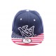 Casquette Snapback NY Bleu avec drapeau US enfant à partir de 8 ans ANCIENNES COLLECTIONS divers