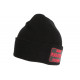 Bonnet Plata O Plomo Rouge et Noir Streetwear Colombia Ecusson Reflechissant BONNETS Hip Hop Honour