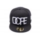 Casquette Snapback Enfant Dope Noire jusqu'à 8ans ANCIENNES COLLECTIONS divers