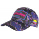 Casquette El Patron Violette et Rose Strass Streetwear Medellin Baseball CASQUETTES SKR