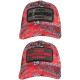 Casquette El Patron Plata o Plomo Rouge Double Patch Strass Streetwear CASQUETTES SKR