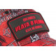 Casquette El Patron Plata o Plomo Rouge Double Patch Strass Streetwear CASQUETTES SKR