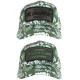 Casquette El Patron Plata o Plomo Verte Double Ecusson Strass Streetwear CASQUETTES SKR